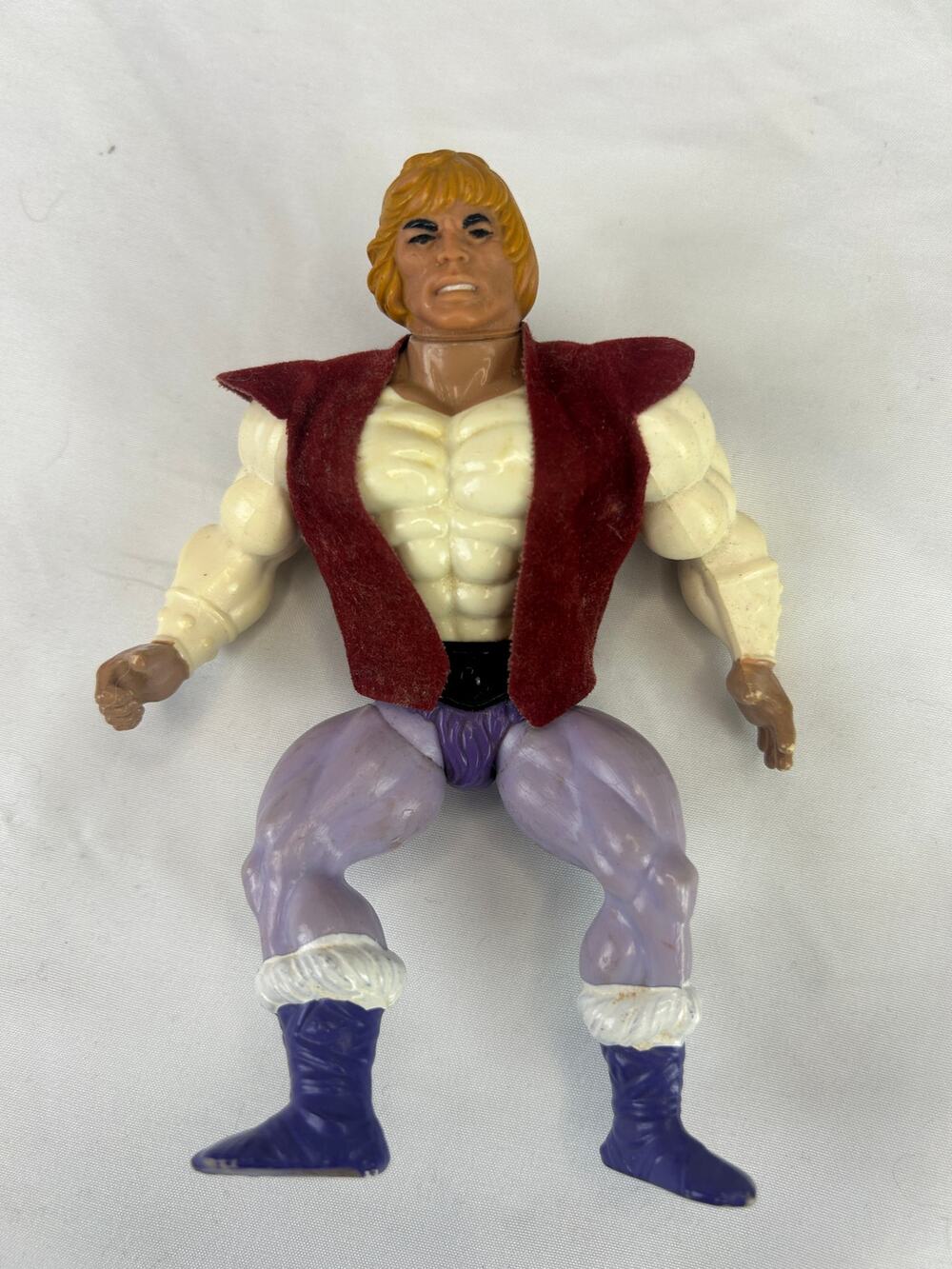 Mattel Masters of the Universe Prince Adam Figure Vintage MOTU Incomplete